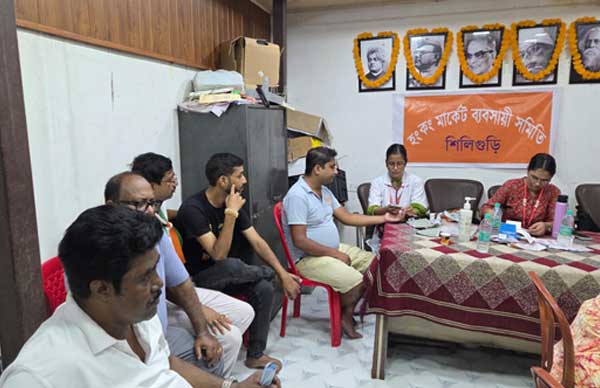 Health Camp at Bidhan Market, Siliguri