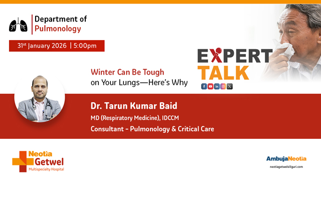 Why Your Lungs Struggle in Winter: Essential Advice from Dr. Tarun Kumar Baid