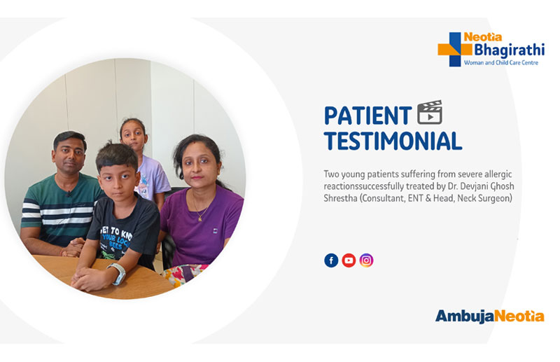 Successful Immunotherapy Treatment for Siblings at Neotia Bhagirathi Woman and Child Care Centre, New Town