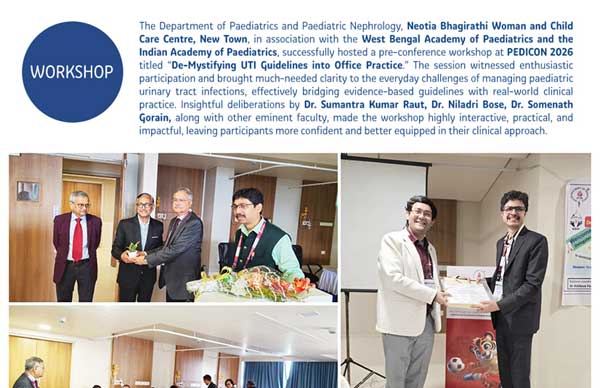 Pre-conference workshop at PEDICON 2026 titled “De-Mystifying UTI Guidelines into Office Practice.”