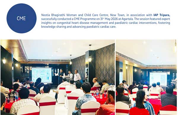 A Continuing Medical Education (CME) Programme was successfully conducted in association with IAP Tripura