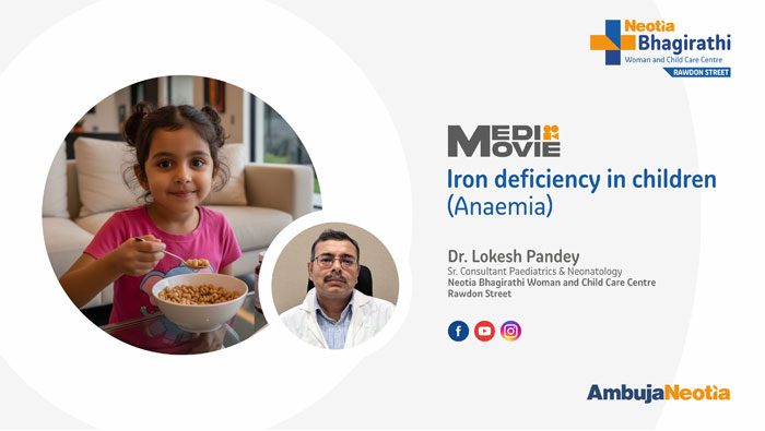 Dr. Lokesh Pandey speaks on Iron deficiency in children