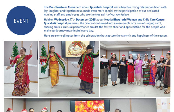 The Pre-Christmas Merriment at our Guwahati Hospital