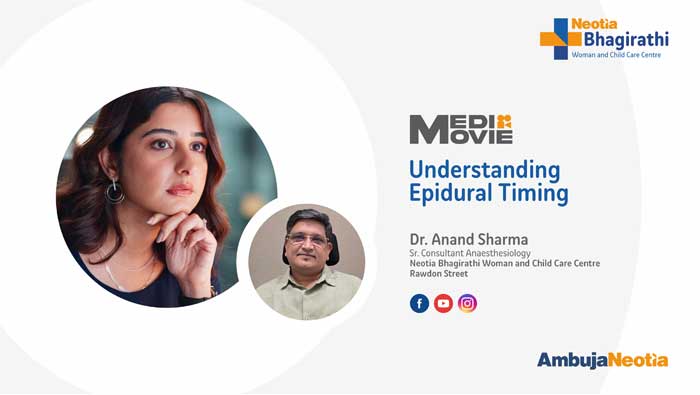 Dr. Anand Sharma speaks on Understanding Epidural Timing