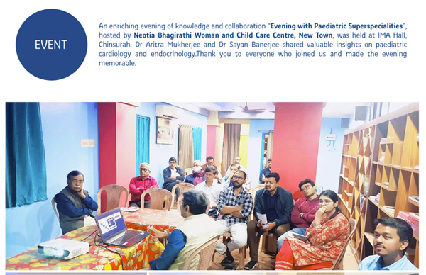 An enriching evening of knowledge, collaboration and clinical insight “Evening with Paediatric Superspecialities”
