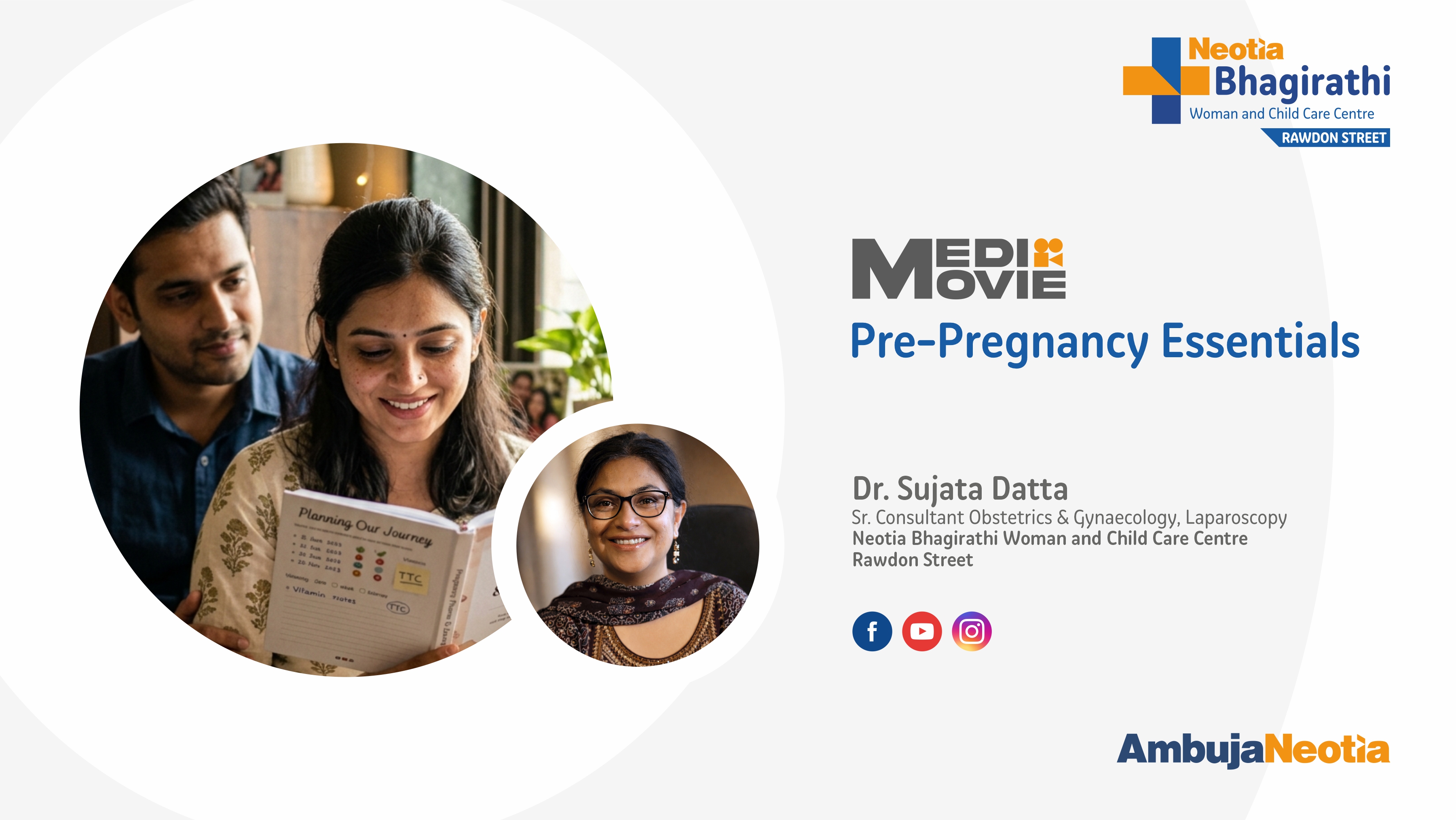 Dr. Sujata Datta speaks on Pre-Pregnancy Essentials -