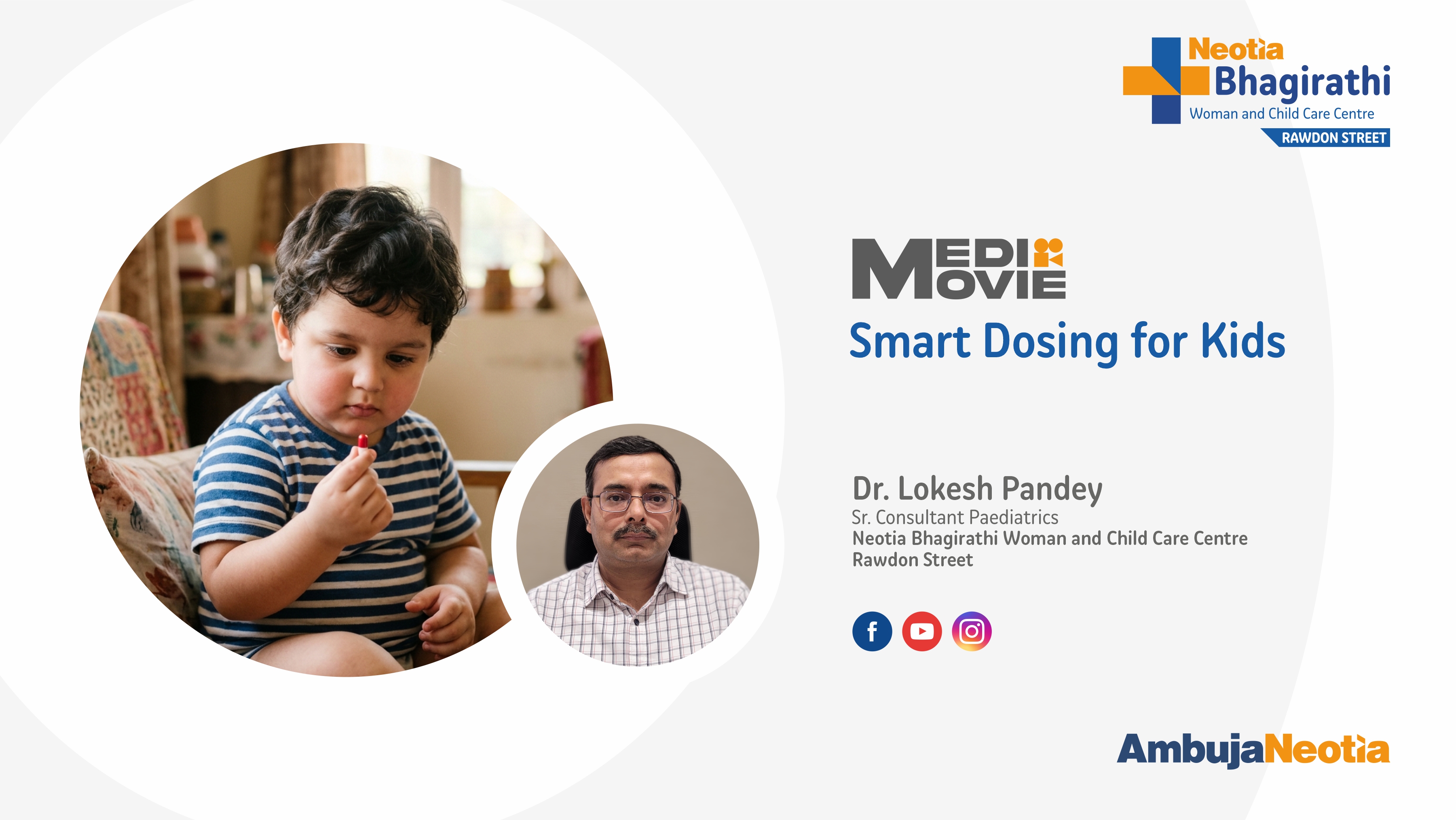 Dr. Lokesh Pandey speaks on Smart Dosing for Kids