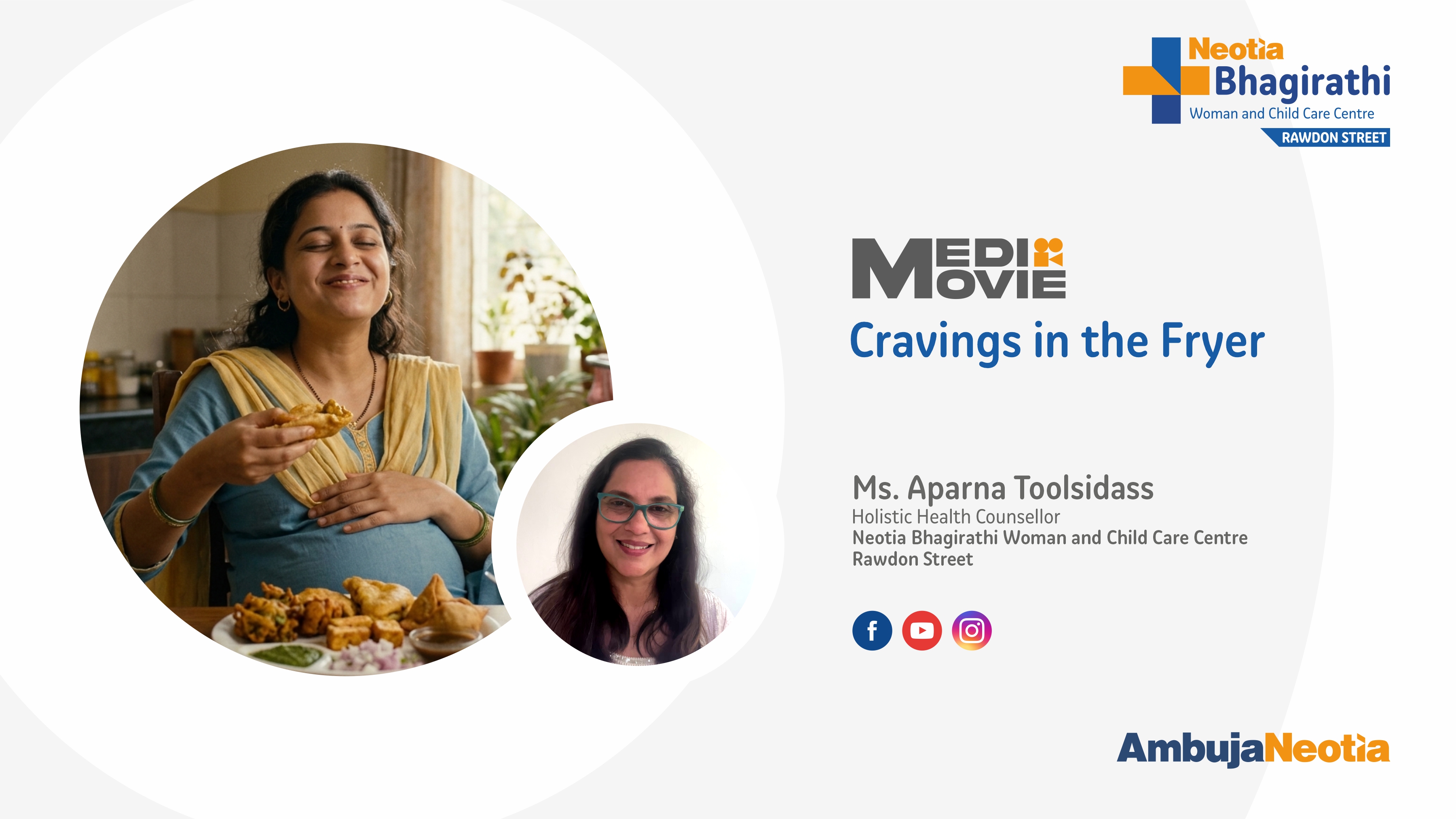 Ms. Aparna Toolsidass speaks on Cravings in the Fryer