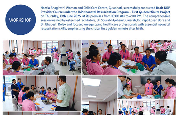 Basic NRP Provider Course under the IAP Neonatal Resuscitation Program - First Golden Minute Project