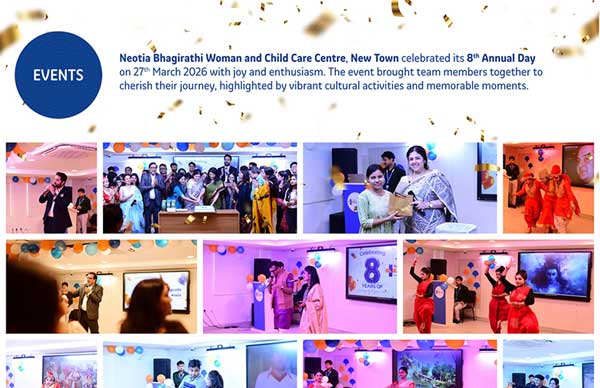 Marking another milestone, Neotia Bhagirathi Woman and Child Care Centre, New Town celebrated its 8th Annual Day