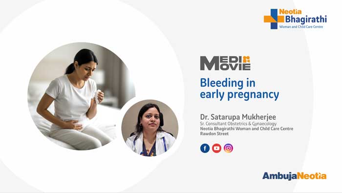 Dr. Satarupa Mukherjee speaks on Bleeding in early pregnancy