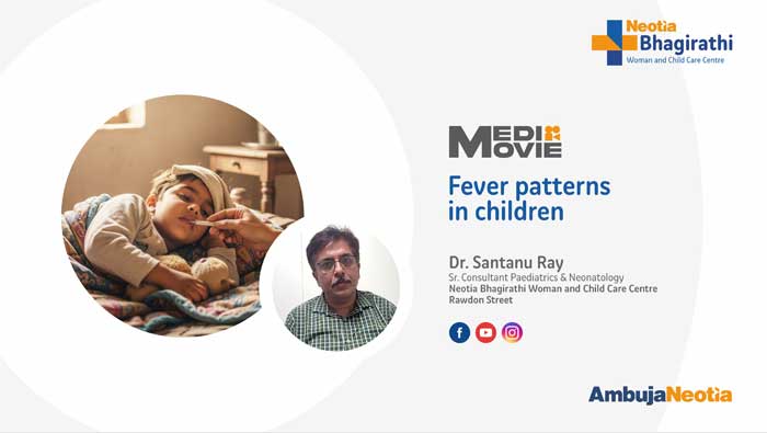 Dr. Santanu Ray speaks on Fever patterns in children