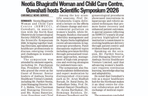 Publication: Eastern Chronicle<br>
Date: 01.06.2026<br>
Page: 02<br>
Edition: Kolkata, Guwahati, Silchar