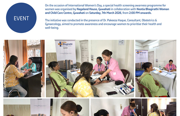 International Women's Day a special health screening awareness programme
