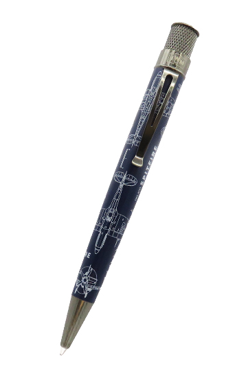 RETRO51 Imperial War Museums - Spitfire Blueprint Tornado Rollerball