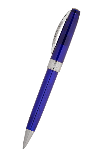 VISCONTI MICHELANGELO BALLPOINT TRANSLUCENT BLUE