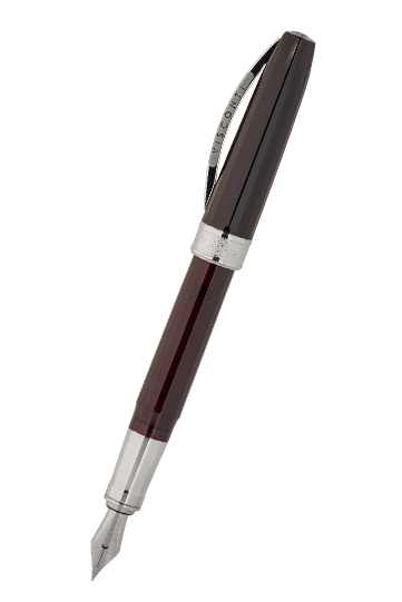 VISCONTI MICHELANGELO FOUNTAIN PEN TRANSLUCENT BLACK
