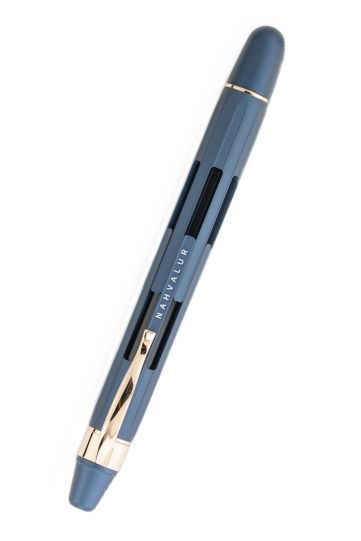 Nahvalur Eclipse Cobalt Rose Gold Fountain Pen