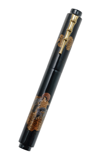 AP LIMITED EDITION CELESTIAL MUSICIAN WITH FU DOG FOUNTAIN PEN W/ 14KT NIB