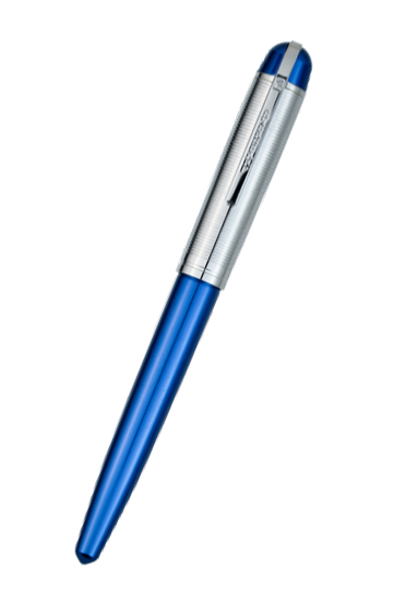 Wahl-Eversharp Skyline Blue Silver Trim Fountain Pen
