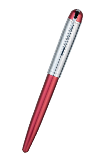 Wahl-Eversharp Skyline Red Silver Trim Fountain Pen